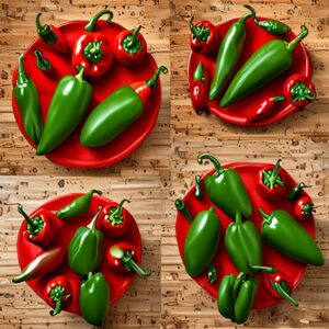 ХАЛАПЕНЬО ЧИЧИМЕКА (JALAPENO CHICHIMECA) - красный крупный перец